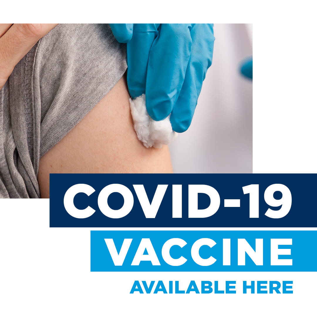 COVID-19 vaccine social media graphic