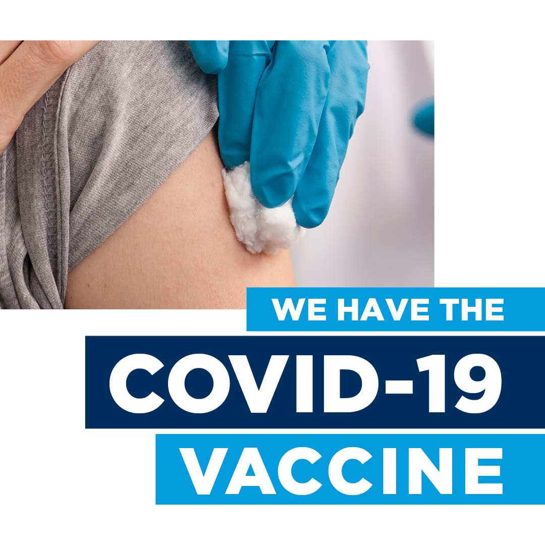 COVID-19 vaccine social media graphic