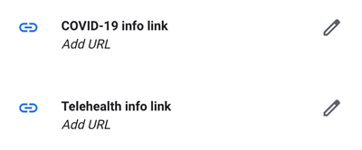 COVID-19 Google My Business screenshot