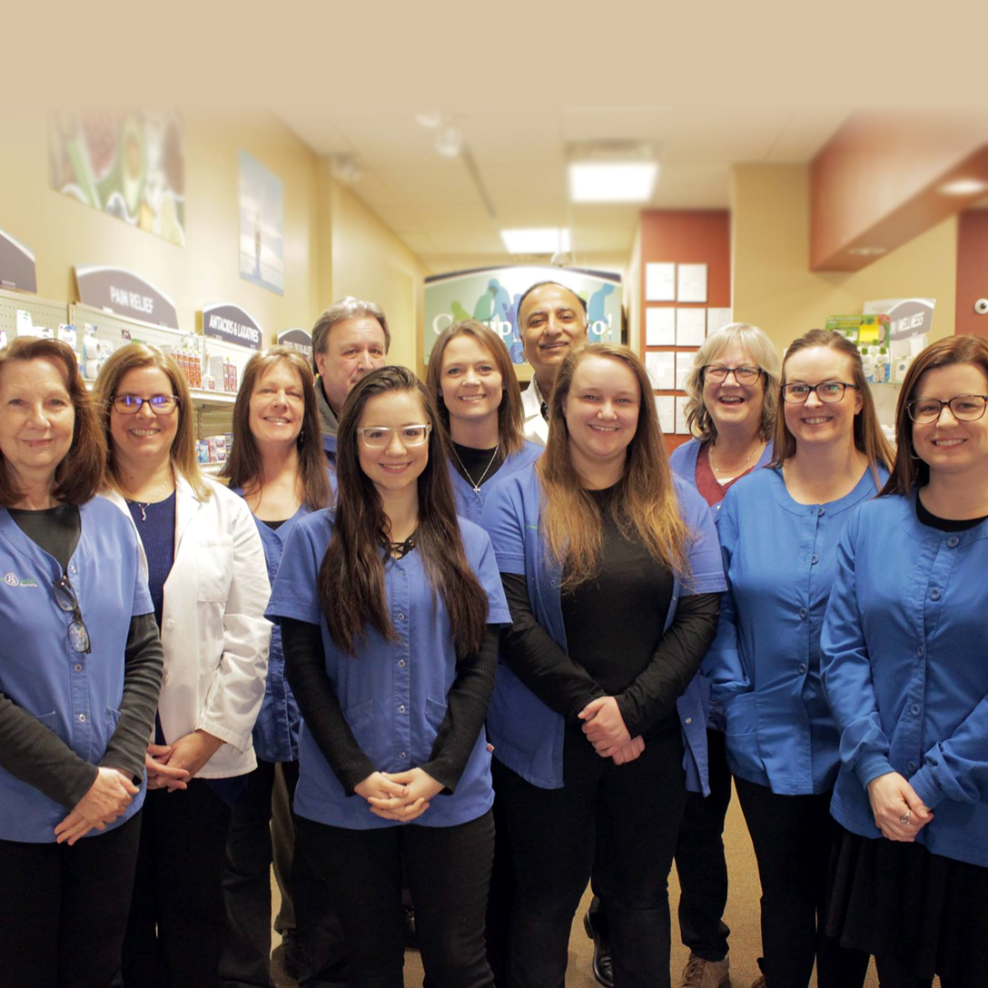 The hardworking team at Advanced Health Pharmacy