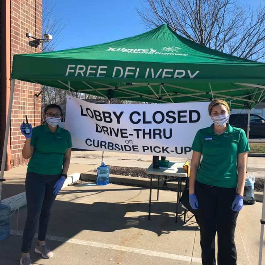 Kilgore's Medical Pharmacy offering drive-thru and curbside services