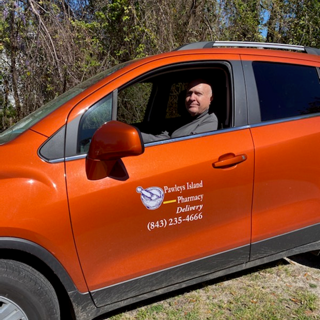 Pawleys Island Pharmacy delivering prescriptions to their patients