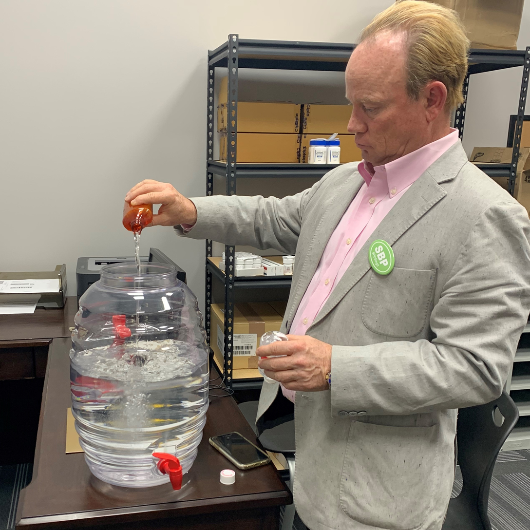 Tompkinsville Pharmacy produces in-house hand sanitizer