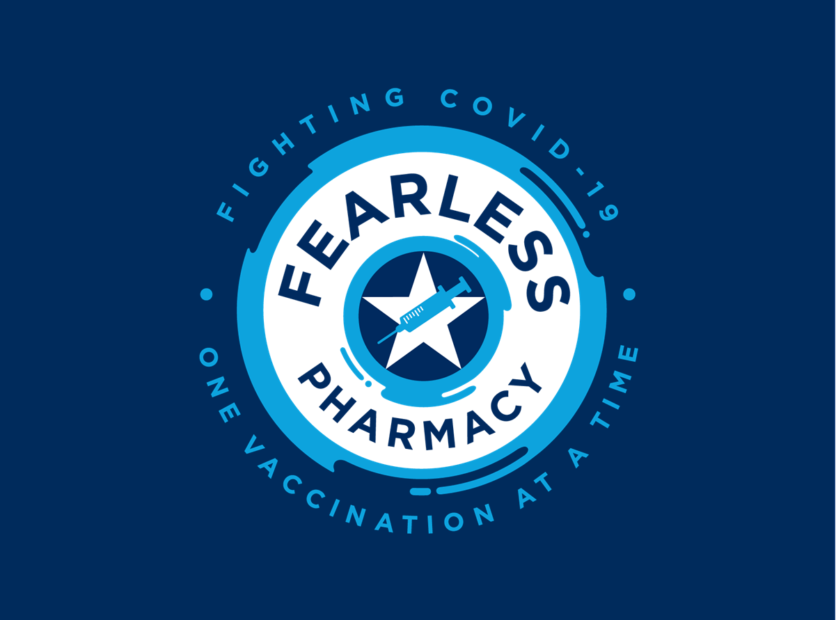Good Neighbor Pharmacy Fearless Pharmacy vaccination badge