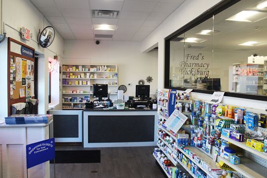 The inside of a pharmacy after transformation